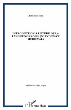 Introduction a l'etude de la langue norr (eBook, PDF)