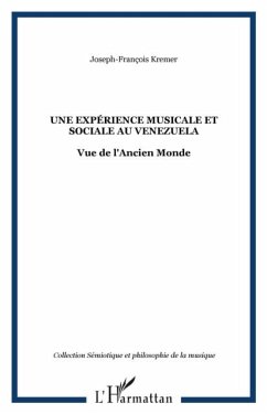 Cover Experience musicale et socialeau venezu (eBook, PDF)