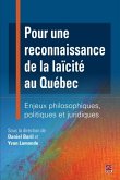 Pour une reconnaissance de la laicite au Quebec (eBook, PDF)