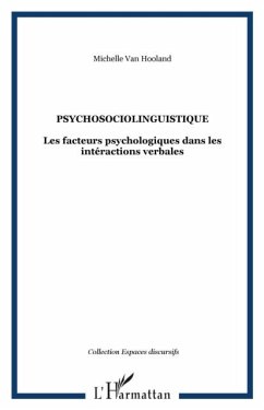 Cover Psychosociolinguistique (eBook, PDF)