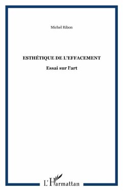 Esthetique de l'effacement (eBook, PDF)