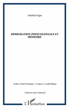 Cover Immigration postcoloniale et memoire (eBook, PDF)