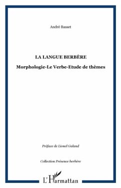 Langue berbere morphologie leverbe (eBook, PDF) Cover Langue berbere morphologie leverbe (eBook, PDF)