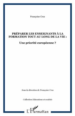 Preparer les enseignants a la formation tout au long de la vie : (eBook, PDF) - Cros Francoise
