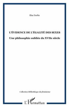 L'EVIDENCE DE L'EGALITE DES SEXES (eBook, PDF)