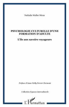 Psychologie culturelle d'une formation d'adulte (eBook, PDF)