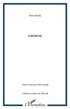 Cover L'ECOUTE (eBook, PDF)
