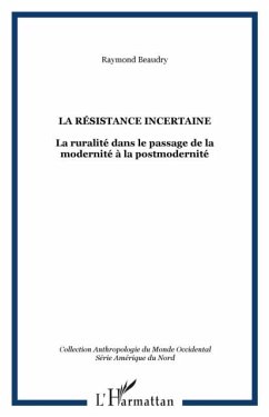 Cover LA RESISTANCE INCERTAINE (eBook, PDF)