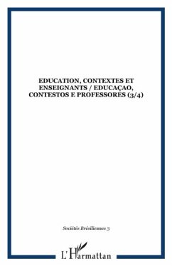 Cover education contexes et enseignements (eBook, PDF)