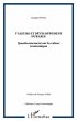 Valeurs et developpement durable... - Bild 1