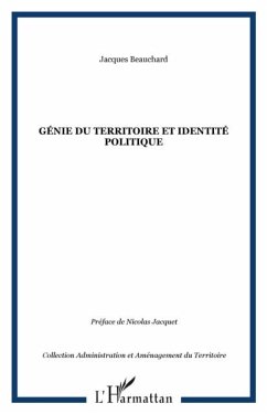 Genie du territoire et identite politiqu (eBook, PDF)