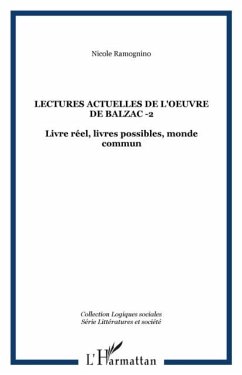 Lectures actuelles de l'oeuvrede balzac (eBook, PDF)