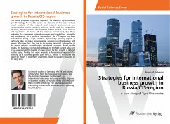 Strategies for international business growth in Russia/CIS-region