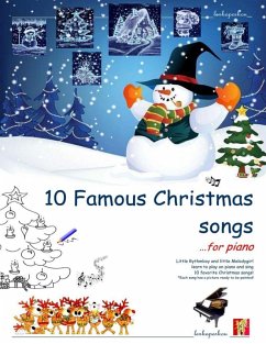 Ten Famous Christmas Songs for Piano (eBook, ePUB) - Peskou, Lenka