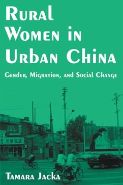 Rural Women in Urban China (eBook, PDF) - Jacka, Tamara