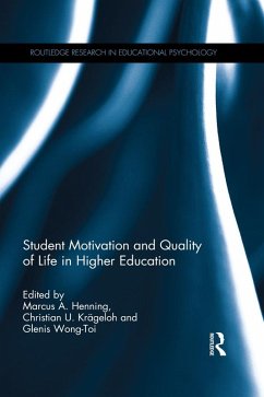 Cover Student Motivation and Quality of Life in Higher Education (eBook, ePUB)