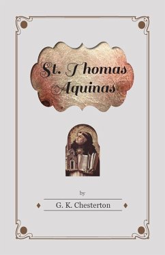 St. Thomas Aquinas (eBook, ePUB) - Chesterton, G. K.