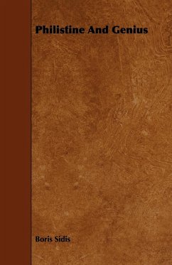 Philistine and Genius (eBook, ePUB) - Sidis, Boris