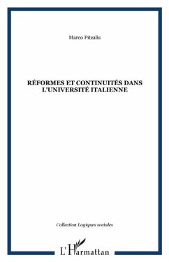 REFORMES ET CONTINUITES DANS L'UNIVERSITE ITALIENNE (eBook, PDF)