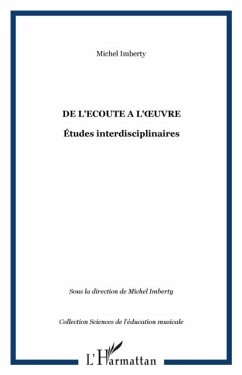 DE L'ECOUTE A L'?'UVRE (eBook, PDF)