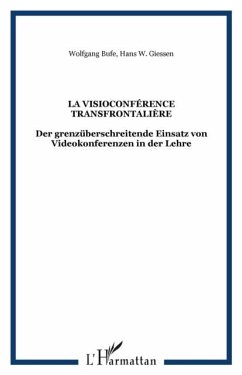 Cover Visioconference transfrontaliere La (eBook, PDF)