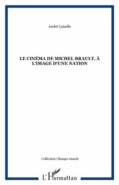 Cover Cinema de michel brault a l'image d'une (eBook, PDF)