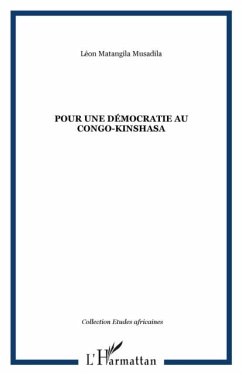 Cover Pour une democratie au congo-kinshasa (eBook, PDF)