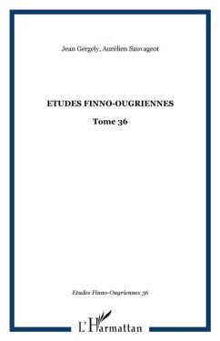 Cover Etudes finno-ougriennes (eBook, PDF)
