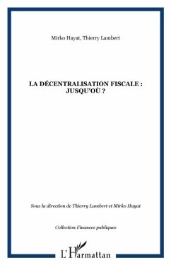 Decentralisation fiscale (eBook, PDF) Decentralisation fiscale (eBook, PDF)