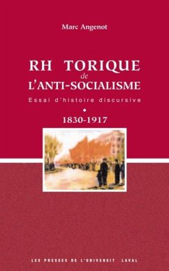 Cover La rhetorique de l'anti-socialisme (eBook, PDF)
