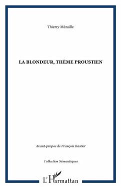Cover Blondeur theme proustien (eBook, PDF)