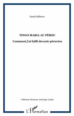 Cover Tingo maria au perou (eBook, PDF)