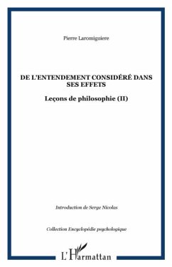 Cover De l'entendement considere dans ses effe (eBook, PDF)