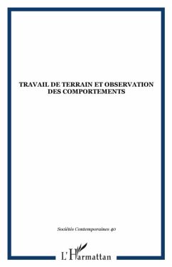 Travail de terrain et observation des comportements (eBook, PDF)