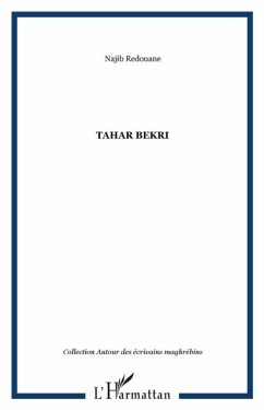 Cover Tahar bekri (eBook, PDF)