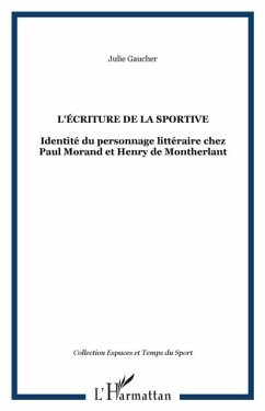 L'ecriture de la sportive (eBook, PDF) Cover L'ecriture de la sportive (eBook, PDF)