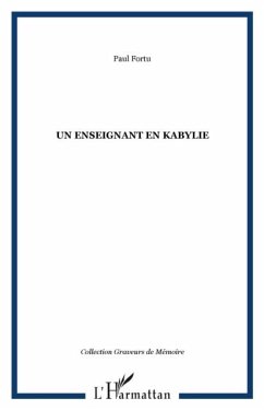 Cover Un enseignant en kabylie (eBook, PDF)