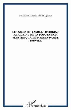 Noms de famille d'origine africaine de l (eBook, PDF) - Collectif