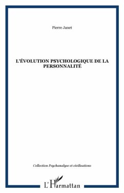 Cover Evolution psychologique de lapersonnal (eBook, PDF)