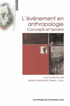 Cover Evenement en anthropologie L' (eBook, PDF)