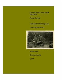 Cover Les Memoires d'un soldat anonyme (eBook, ePUB)