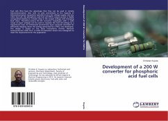 Development of a 200 W converter for phosphoric acid fuel cells