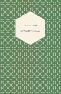 Last Poems (eBook, ePUB) - Thomas, Edward