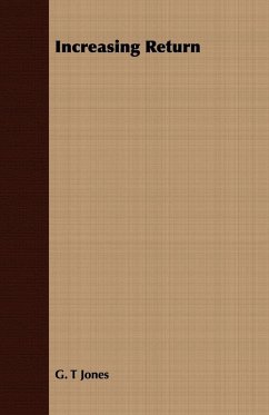Increasing Return (eBook, ePUB) - Jones, G. T