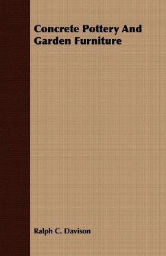 Cover Concrete Pottery and Garden Furniture (eBook, ePUB)