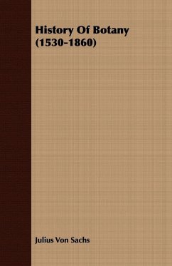 Cover History Of Botany (1530-1860) (eBook, ePUB)