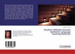 Teachers' Attitude towards Authentic Language Teaching Materials - Tesfaye, Betelhem