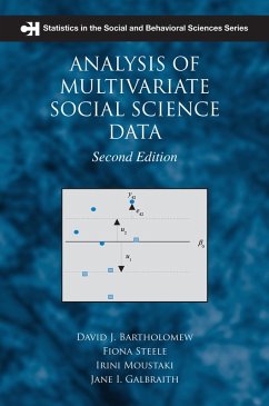 Analysis of Multivariate Social Science Data (eBook, PDF) - Bartholomew, David J.; Steele, Fiona; Moustaki, Irini