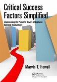 Critical Success Factors Simplified (eBook, PDF)