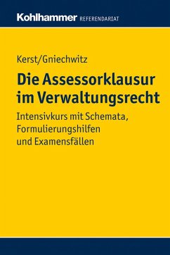 Die Assessorklausur im Verwaltungsrecht (eBook, PDF) - Kerst, Andreas; Gniechwitz, Christoffer